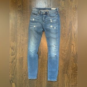 BlankNYC Skinny Classique Distressed Jeans
